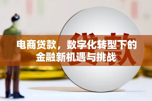 革吉电商贷款，数字化转型下的金融新机遇与挑战