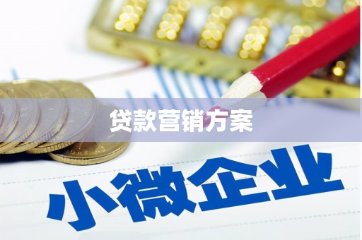 革吉贷款营销方案