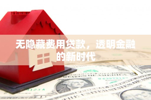 革吉无隐藏费用贷款，透明金融的新时代