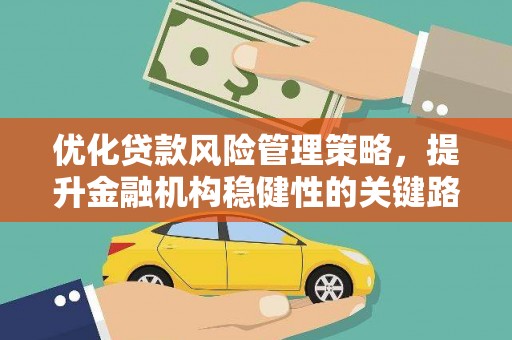革吉优化贷款风险管理策略，提升金融机构稳健性的关键路径