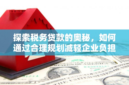 革吉探索税务贷款的奥秘，如何通过合理规划减轻企业负担