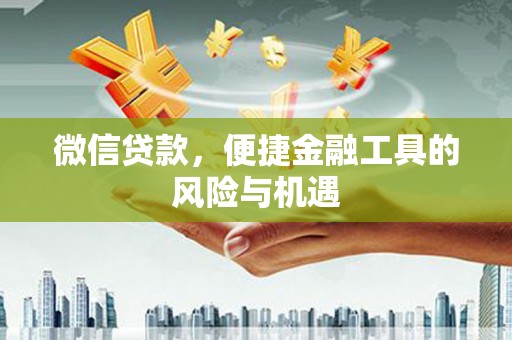 革吉微信贷款，便捷金融工具的风险与机遇