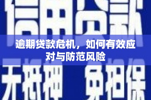 革吉逾期贷款危机，如何有效应对与防范风险