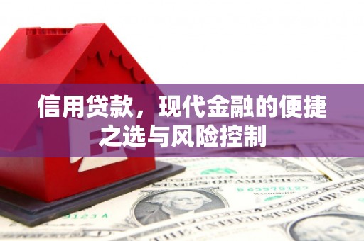 革吉信用贷款，现代金融的便捷之选与风险控制
