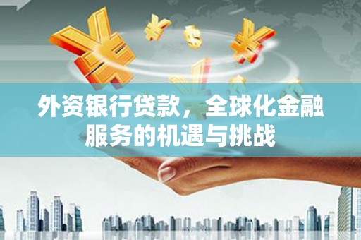 革吉外资银行贷款，全球化金融服务的机遇与挑战