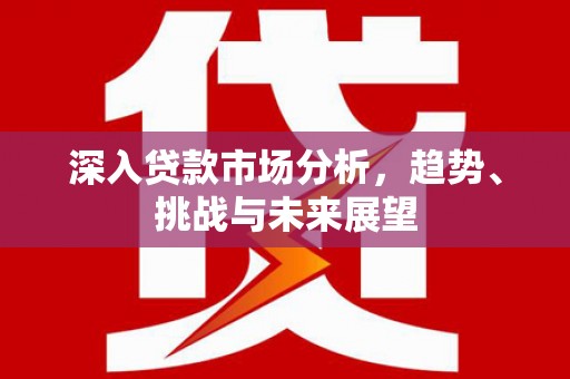 革吉深入贷款市场分析，趋势、挑战与未来展望
