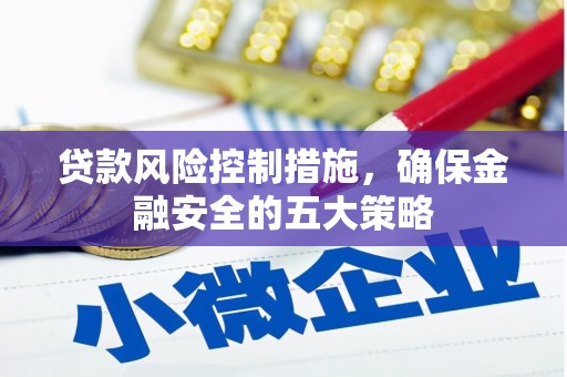 革吉贷款风险控制措施，确保金融安全的五大策略