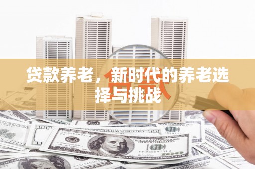 革吉贷款养老，新时代的养老选择与挑战