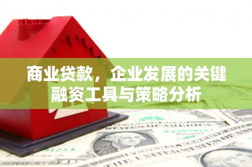 革吉商业贷款，企业发展的关键融资工具与策略分析
