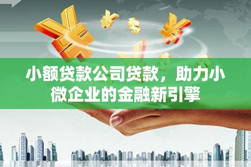 革吉小额贷款公司贷款，助力小微企业的金融新引擎