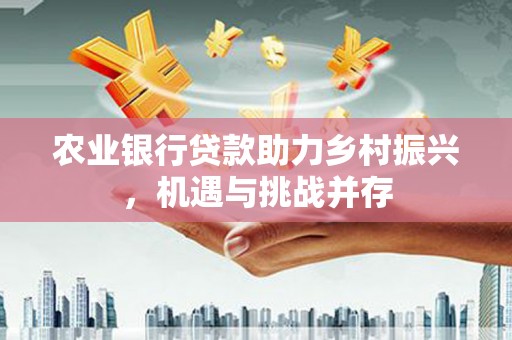 革吉农业银行贷款助力乡村振兴，机遇与挑战并存