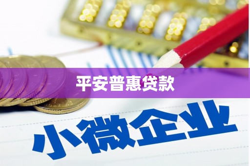 革吉平安普惠贷款
