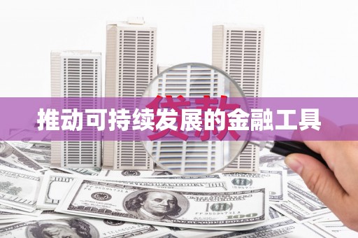 革吉推动可持续发展的金融工具